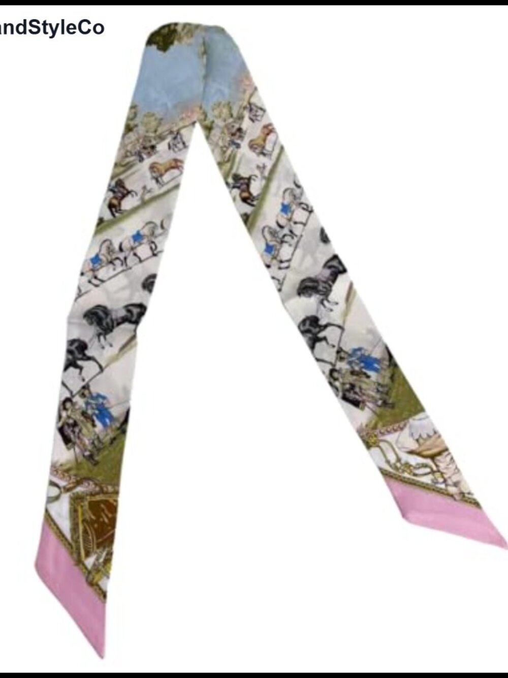100% Mulberry Silk Skinny Scarf 2x33.5in Ribbon for Neck Hair Bag
